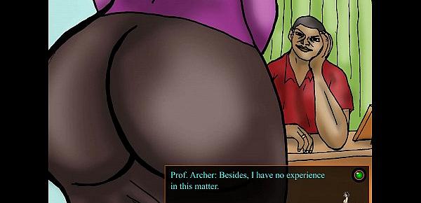  Big Butt White Professor fucked by pimp (Gameplay) Bad Ending